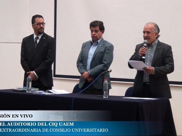 Gustavo Urquiza Beltrán nuevo rector de la Universidad Autónoma del Estado de Morelos (UAEM)