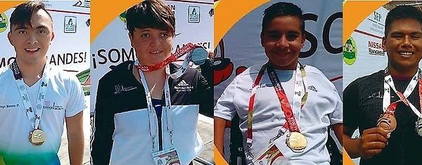 Mientras que Elisa Priscila Hernández ganó plata en los 50 metros estilo mariposa categoría 19-21 años clasificación S1-S7/S11-S21 con tiempo de 55 segundos y 64 centésimas, en los 100 metros libres concluyó la prueba con tiempo de 1 minuto 43 segundos y 38 centésimas