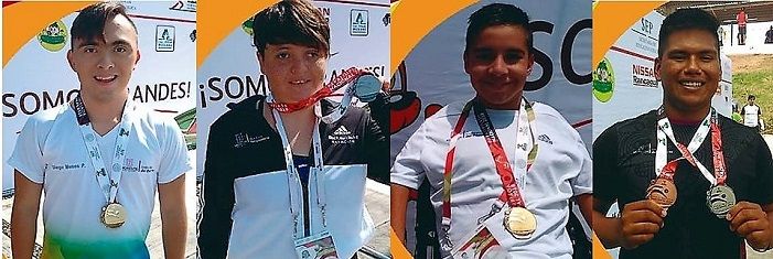 Mientras que Elisa Priscila Hernández ganó plata en los 50 metros estilo mariposa categoría 19-21 años clasificación S1-S7/S11-S21 con tiempo de 55 segundos y 64 centésimas, en los 100 metros libres concluyó la prueba con tiempo de 1 minuto 43 segundos y 38 centésimas