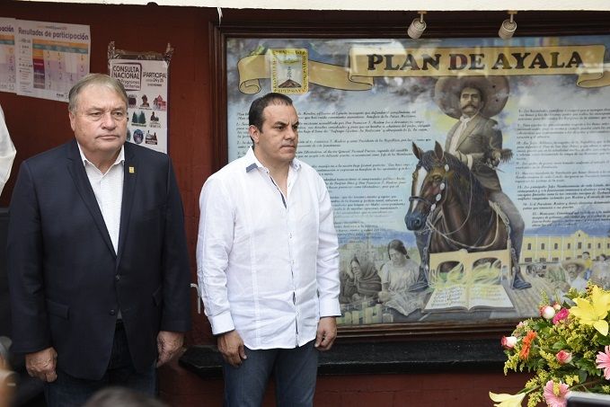 Expresó, durante la conmemoración del 107 Aniversario de la Promulgación del Plan de Ayala, que es tiempo de apoyar verdaderamente al campo y honrar a las manos que lo trabajan, como lo marcan los ideales revolucionarios