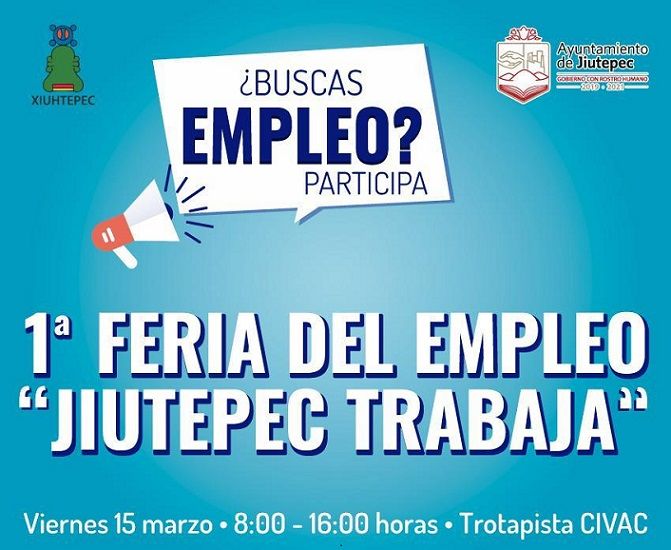 En el evento, que se llevará a cabo en la trotapista de CIVAC (ubicada en avenida de los 50 metros) participarán 35 empresas y se ofertarán 230 espacios laborales en Jiutepec; además el Servicio Nacional del Empleo (SNE) pondrá a disposición de los interesados las vacantes de su Bolsa de Trabajo, que ascienden a más de mil empleos a lo largo y ancho de la República