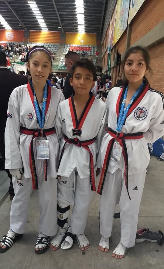 Así lo mostraron los morelenses en el Abierto Internacional Mexicano de Tae Kwon Do, que se realizó en la Sala de Armas de la Magdalena Mixhuca, en la Ciudad de México, donde Zaira Paulina Salgado Landa y Viviana Atenea González Pérez sumaron oro y plata, respectivamente