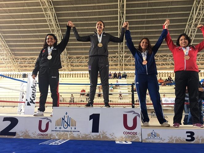 En Levantamiento de Pesas los resultados fueron los siguientes: Leticia Monserrat Polanco Montaño, en la categoría de los 87 kilogramos, alcanza la medalla de oro, gracias a esa gran disciplina que mantuvo en su preparación y en las competencias previas, como fue la justa regional donde poco a poco fue sumando los triunfos necesarios que la llevaron a la competencia nacional; mostró con creces su objetivo de llevarse los máximos honores en esta contienda