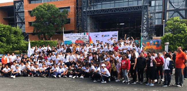 A iniciativa de Sesc SP (Serviço Social do Comércio no Estado de São Paulo Brasil) y la Asociación Internacional de Cultura Física y Deportes, la UAEM fue invitada para participar de la Semana MUÉVELA 2019, entre los días 21 y 29 de septiembre. Es una acción integrada entre Brasil y demás países de Latinoamérica y Europa