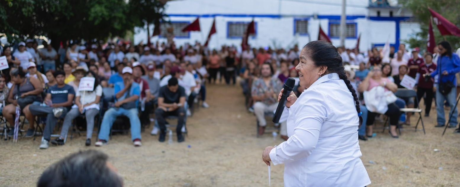 Juanita Ocampo pide a Temixquenses seguir transformando su entidad