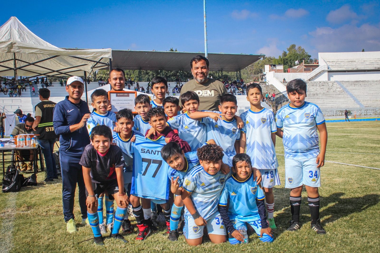 cuartos de final del torneo de futbol “Hay Reta”, certamen organizado por el Instituto del Deporte y Cultura Física del Estado de Morelos (Indem)